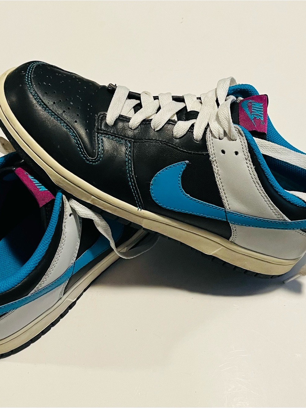 Nike Dunk Low Black Neo Turquoise Men’s Sneakers Size 9.5